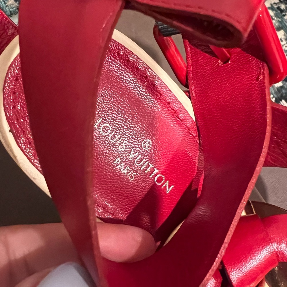 Louis Vuitton heeled sandals - Picture 4 of 11